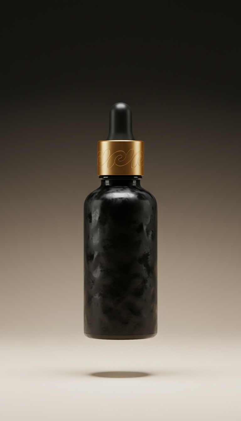 Velvet-Embossed Serum Dropper